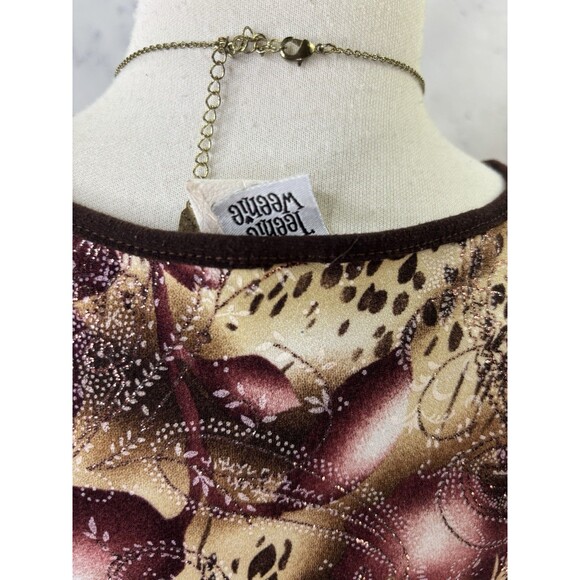 Vintage Tweenie Weenie Y2k Top Shirt Babydoll Blouse Whimsy Fairy Glittery 2X - Picture 8 of 14